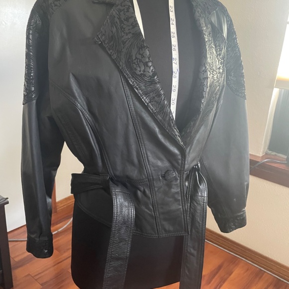 Vintage Late 80’s Early 90’s Leather Jacket - Picture 6 of 16